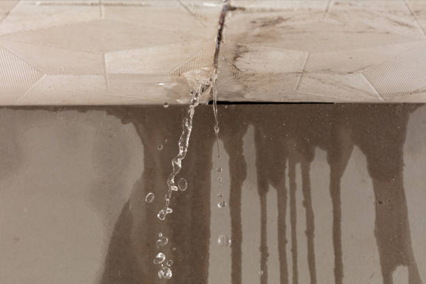 Professional Sewage Cleanup technician working in Warwick, RI